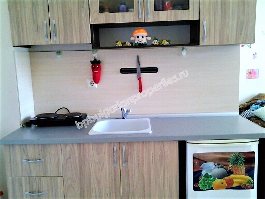 Дешевая меблированная студия  на продажу  в Солнечном Берегу