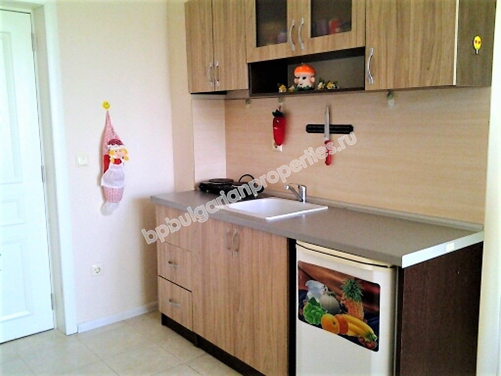 Дешевая меблированная студия  на продажу  в Солнечном Берегу