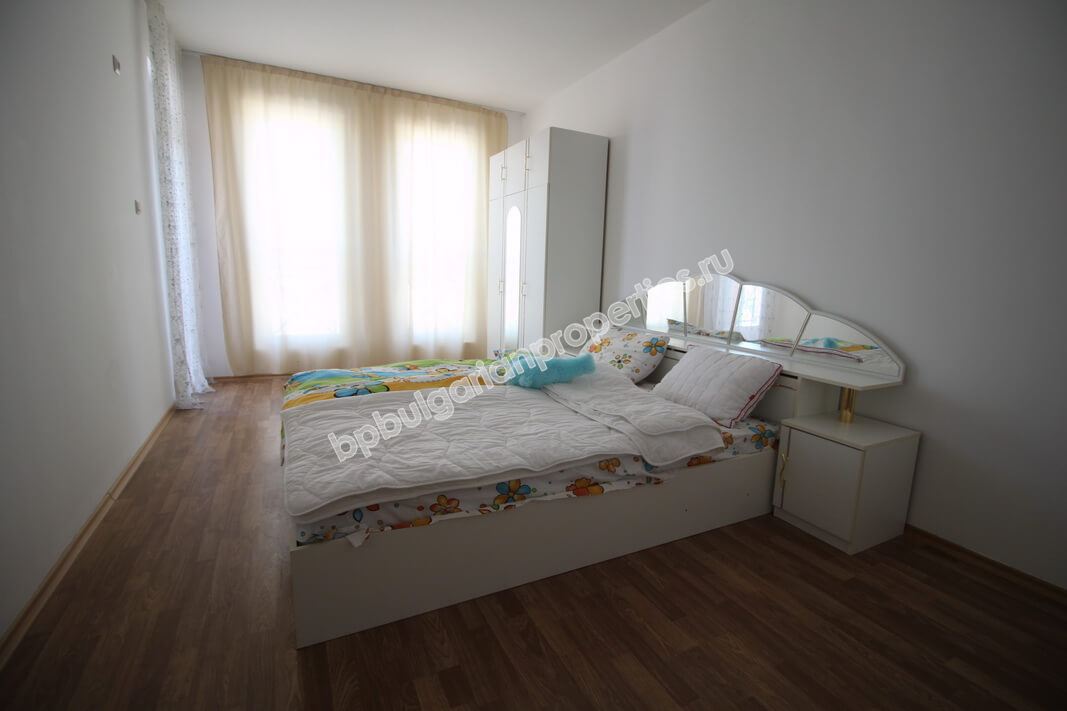 Меблированная двухкомнатная квартира на продажу в курорте Солнечный Берег