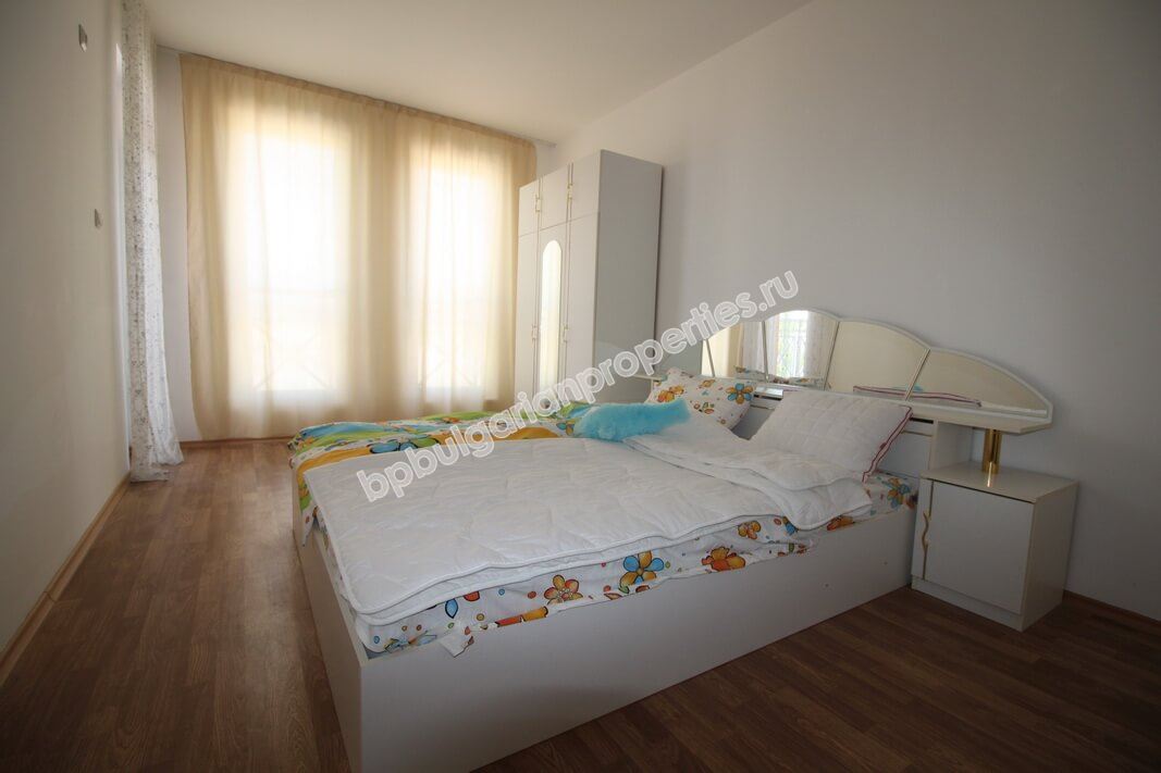 Меблированная двухкомнатная квартира на продажу в курорте Солнечный Берег