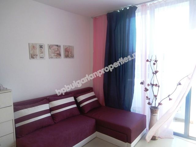 Дешевая обставленная студия на продажу в курорте Солнечный Берег