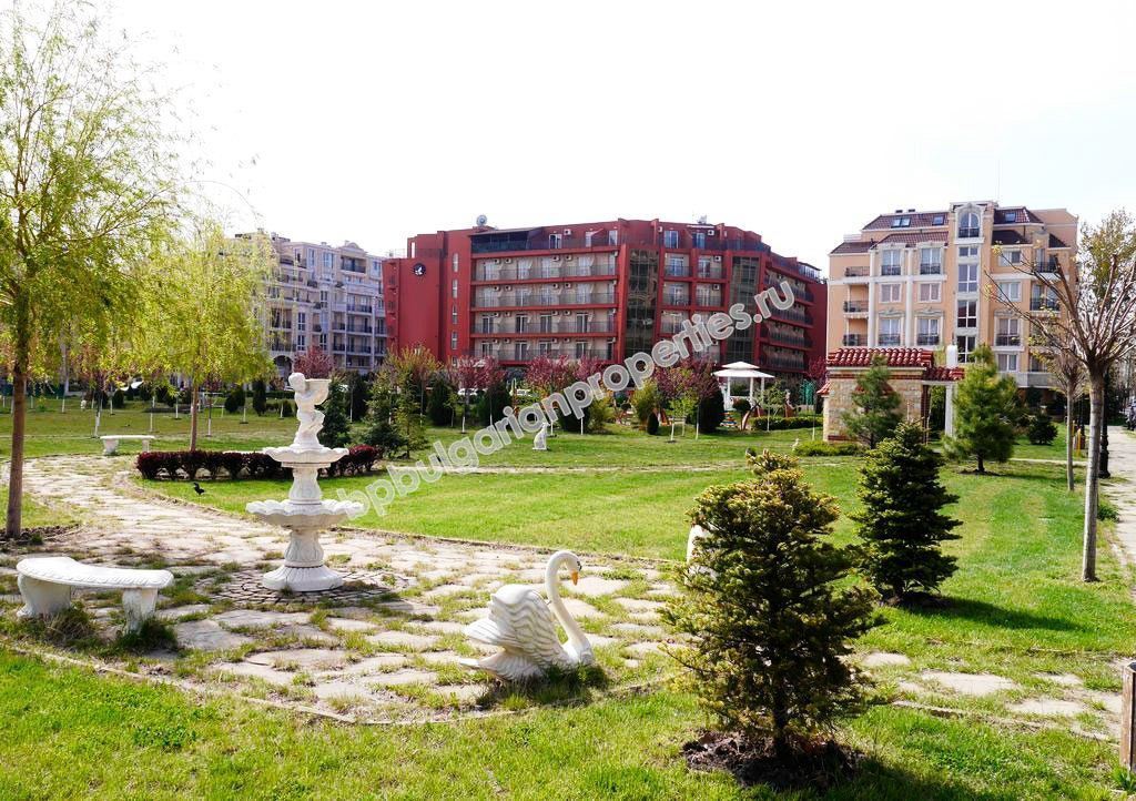 Меблированная студия близко к пляжу на продажу в курорте Солнечный Берег