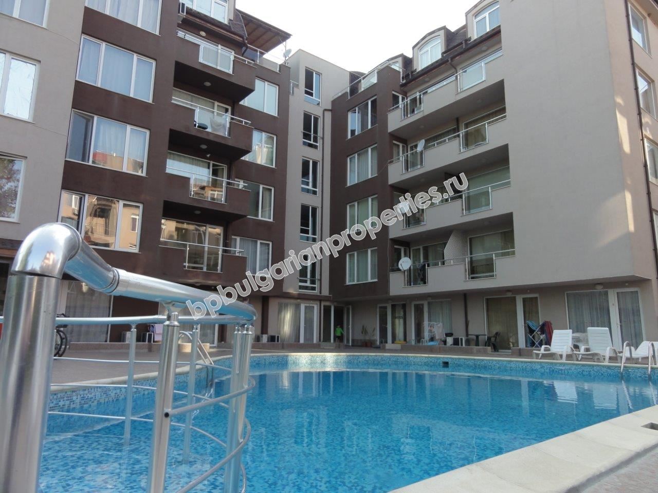 Меблированная большая студия близко к пляжу на продажу в курорте Солнечный Берег