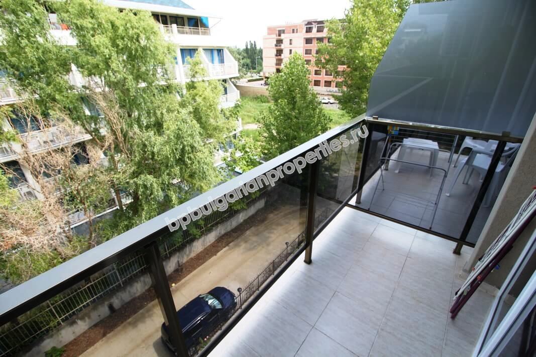 Новая меблированная студия на продажу близко к пляжу в курорте Солнечный Берег