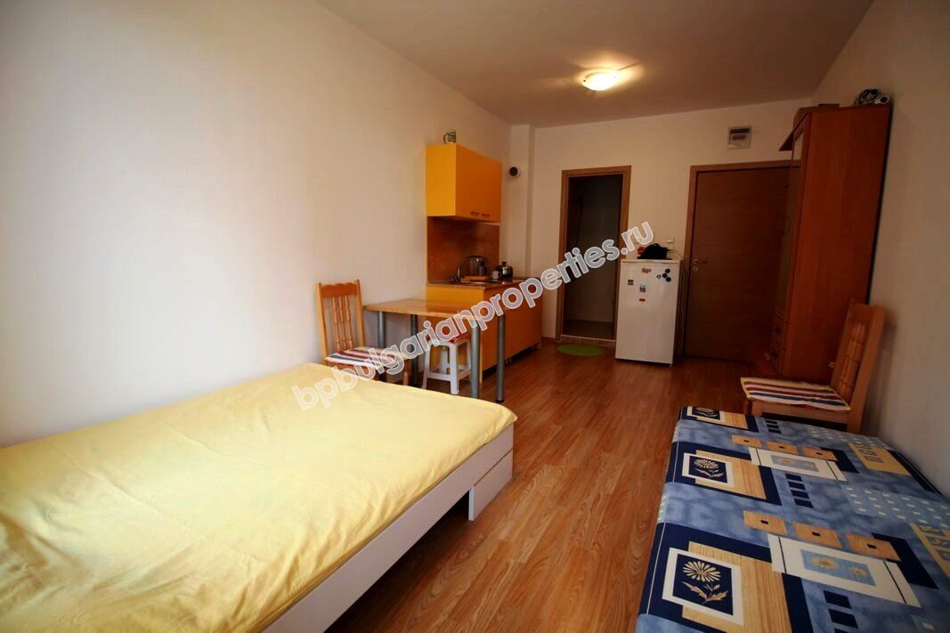 Меблированная студия экономичного класса на продажу в курорте Солнечный Берег