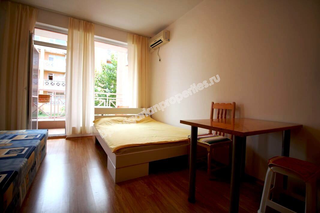 Меблированная студия экономичного класса на продажу в курорте Солнечный Берег