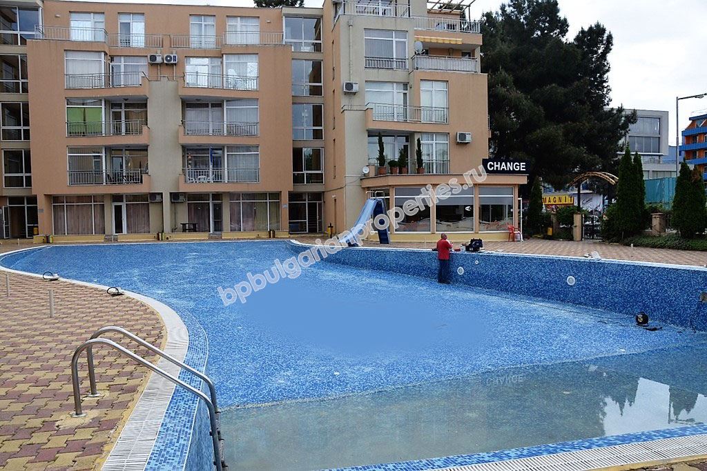 Меблированная студия близко к пляжу на продажу в курорте Солнечный Берег