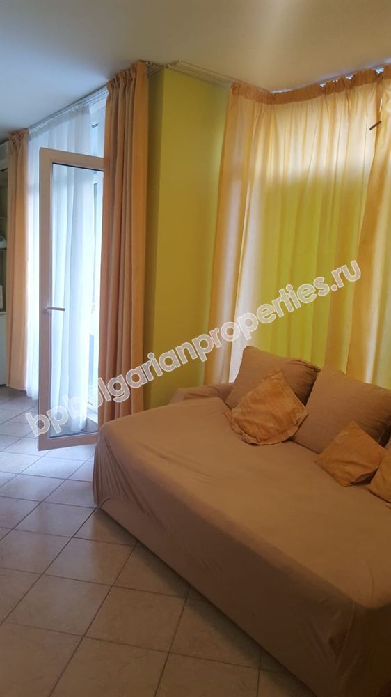 Меблированная студия близко к пляжу на продажу в курорте Солнечный Берег