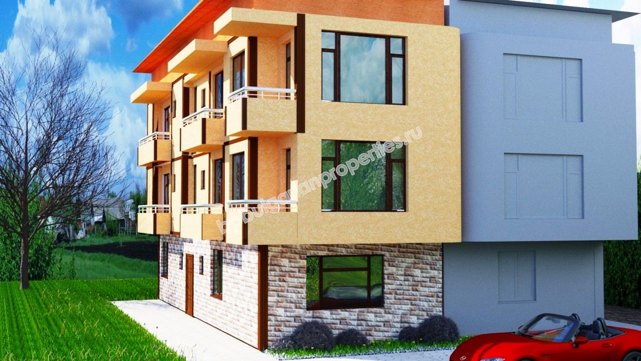 Квартиры в новом доме на продажу в квартале Черное море города Несебр