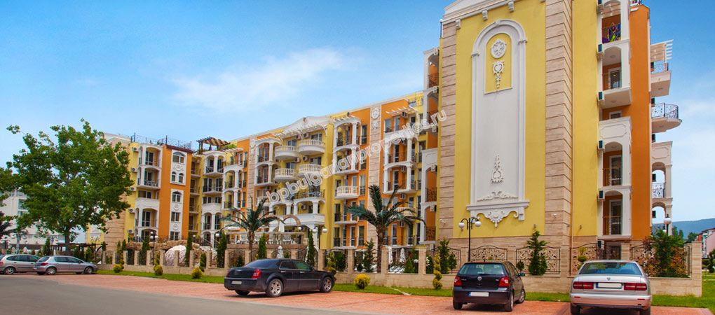 Люксовая меблированная студия на продажу в курорте Солнечный Берег