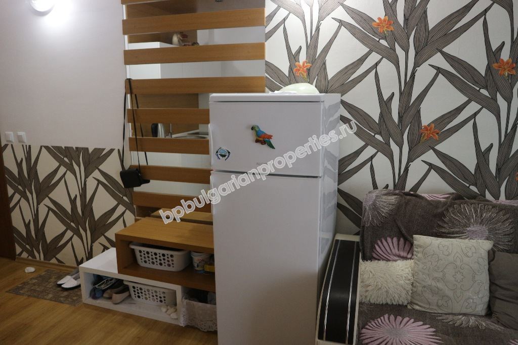 Люксовая меблированная студия на продажу в курорте Солнечный Берег