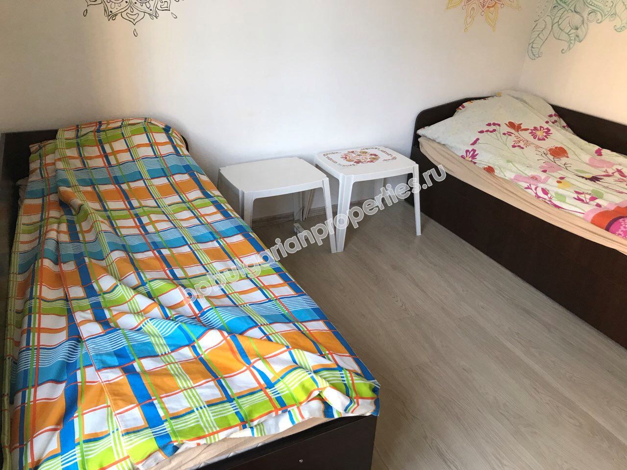 Меблированная двухкомнатная квартира на продажу недалеко от пляжа в курорте Солнечный берег