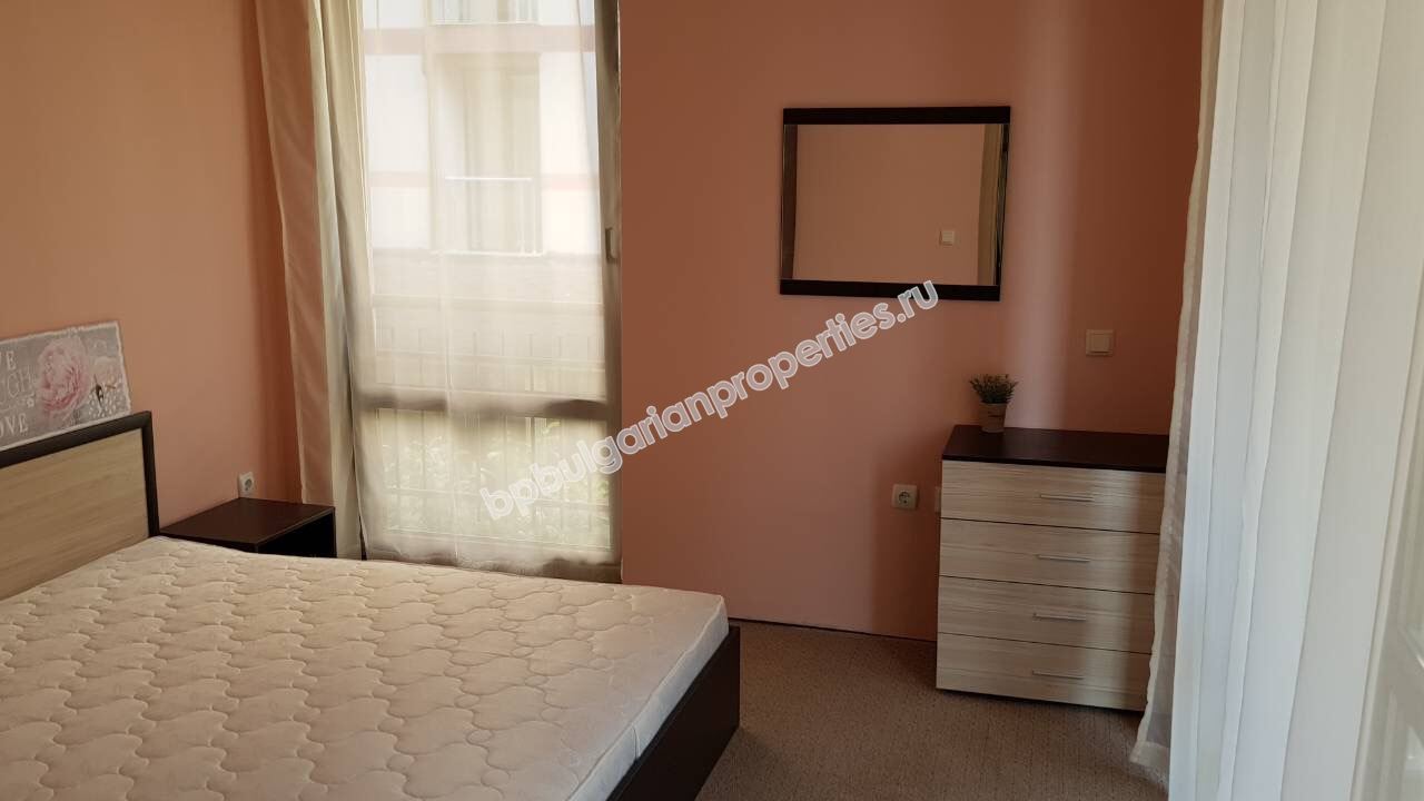 Шикарная меблированая двухкомнатная квартиры на продажу в элитном комплексе в курорте Солнечный Берег