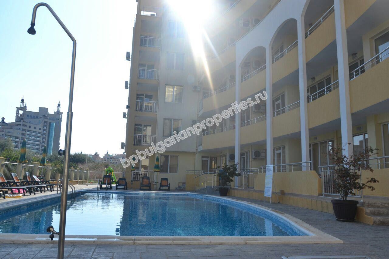 Студия в закрытом комплексе в Поморие