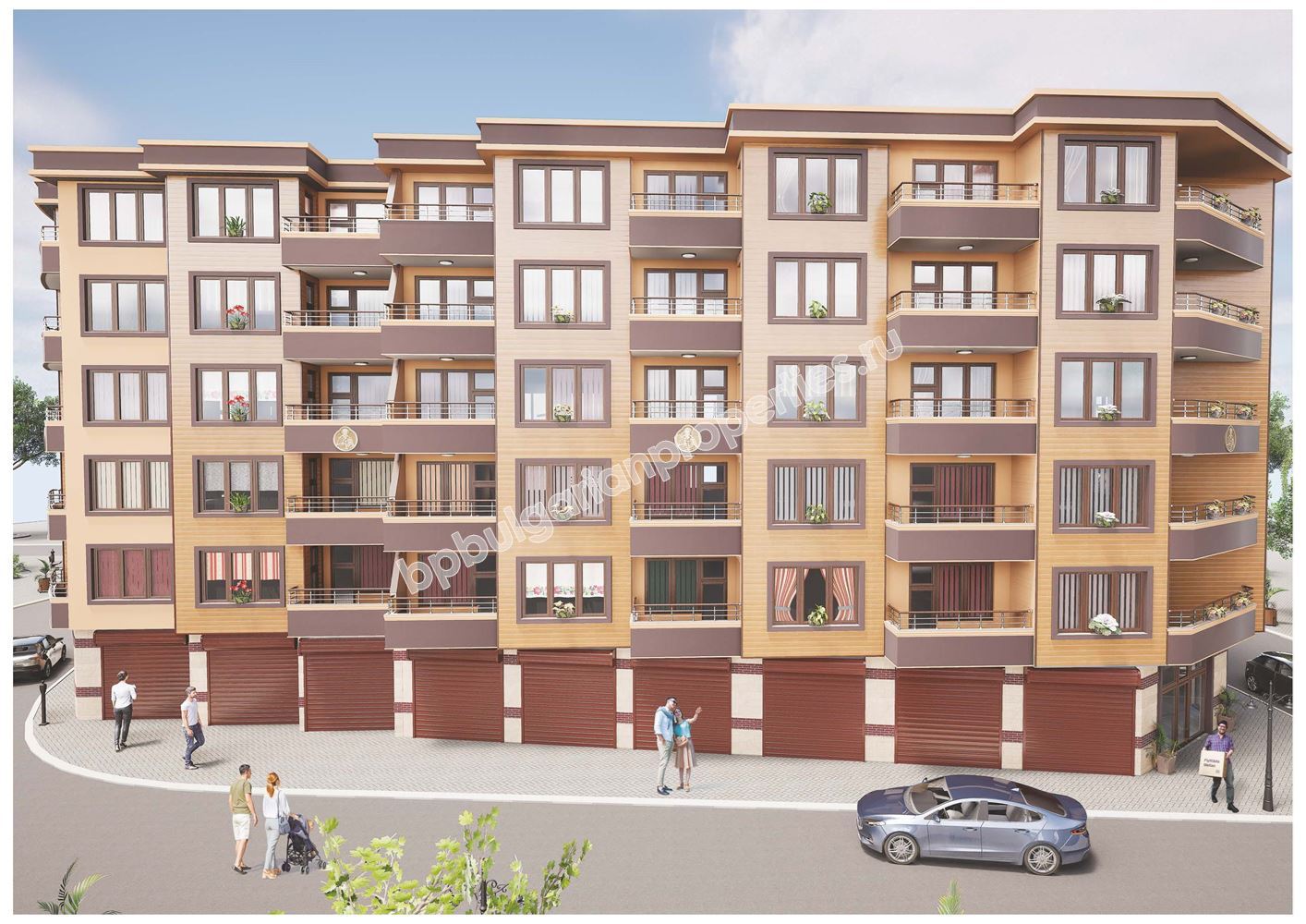 Недвижимость для ПМЖ в Болгарии. Новый жилищный проект в центральной части Поморие