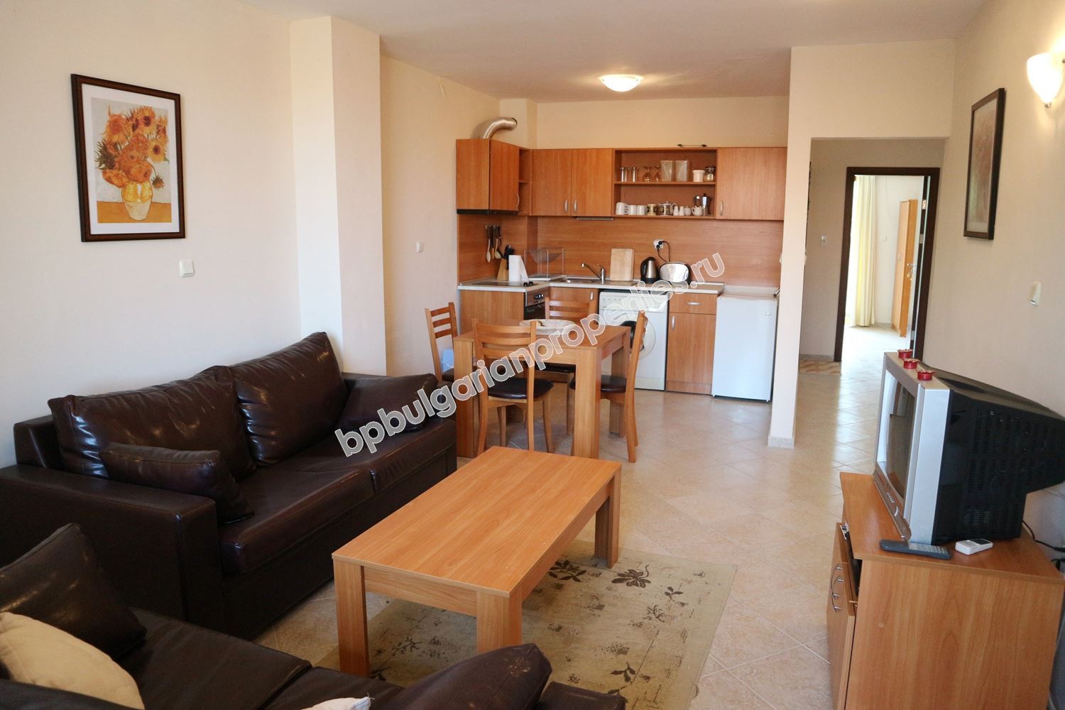 Просторная меблированная квартира рядом с пляжем 