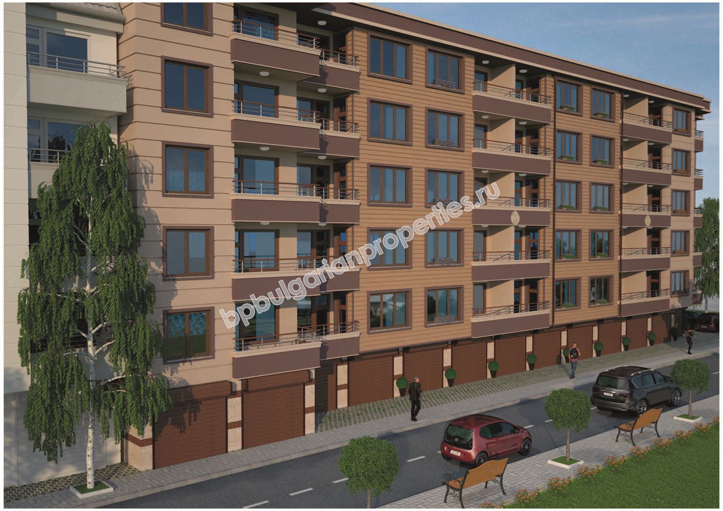 Новое жилое здание в Поморие, Старый город