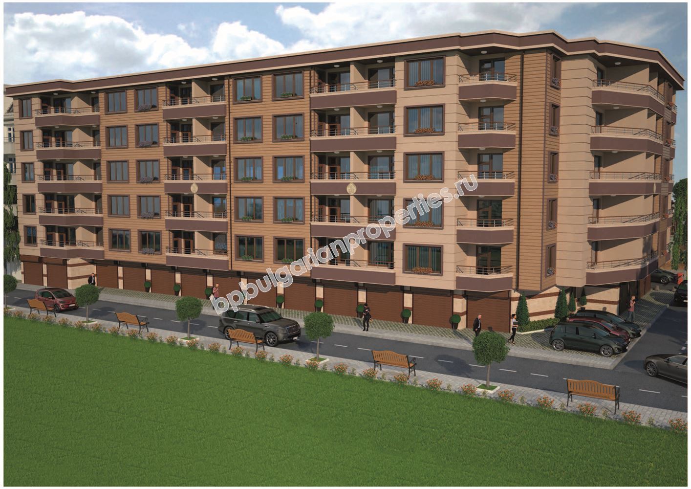 Новое жилое здание в Поморие, Старый город