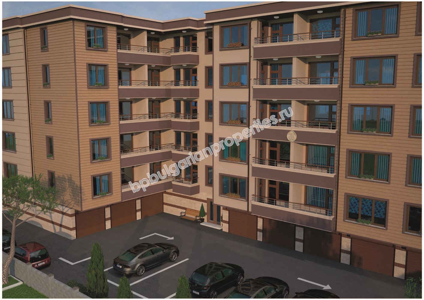 Новое жилое здание в Поморие, Старый город