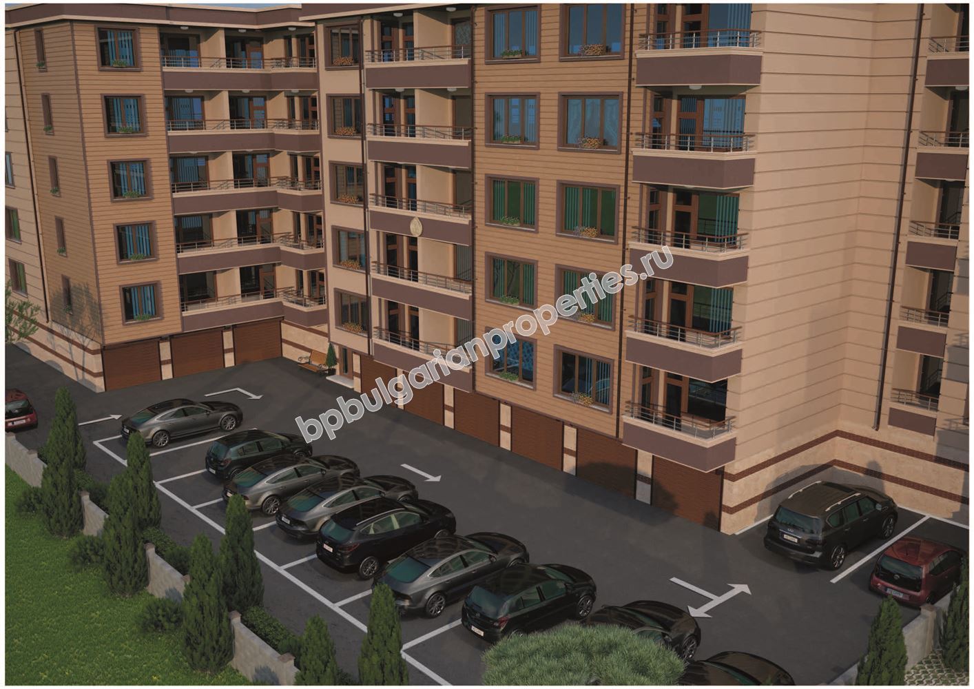 Новое жилое здание в Поморие, Старый город