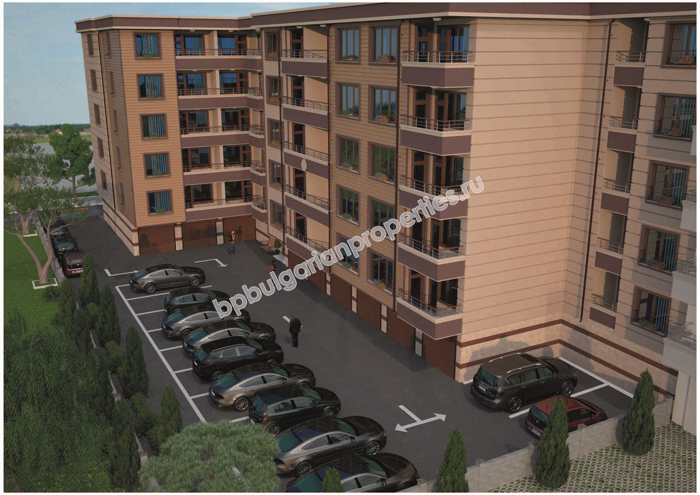 Новое жилое здание в Поморие, Старый город