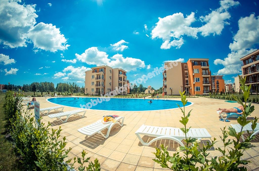 Вторичная продажа - односпальные апартаменты в закрытом комплексе на Солнечном