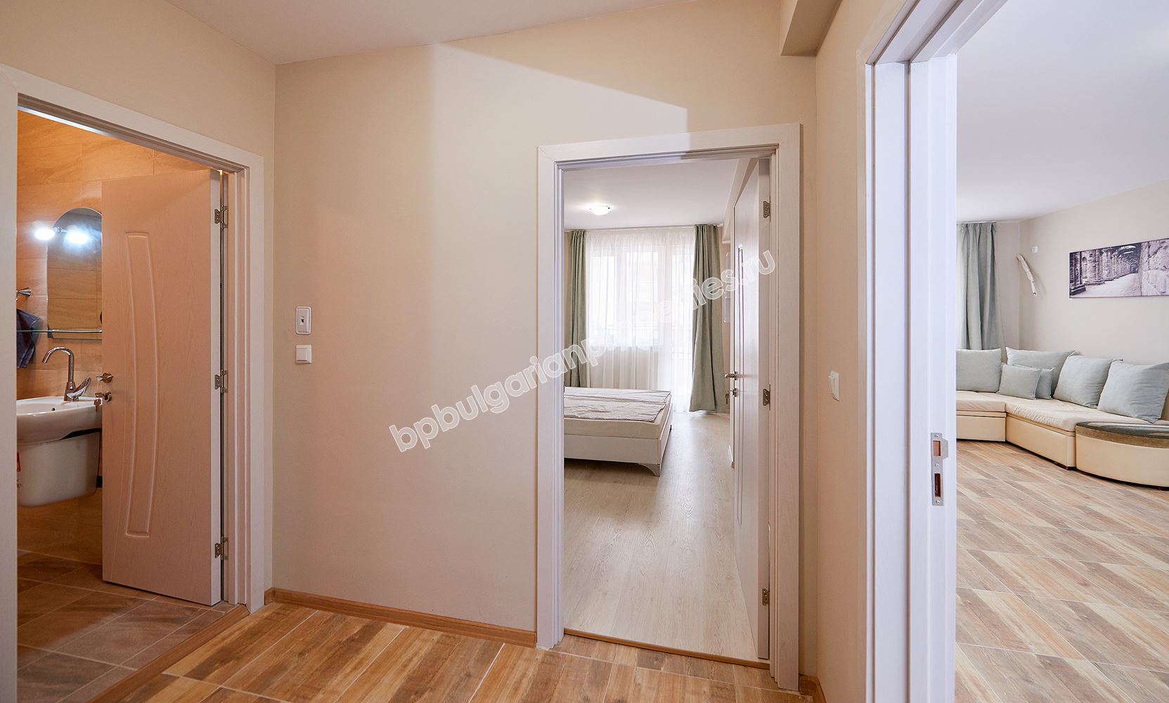 Меблированная квартира люкс рядом с пляжем в центральной части Помория