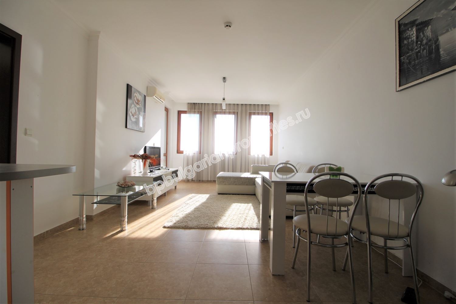 Трехкомнатные апартаменты-люкс с прямым видом на море