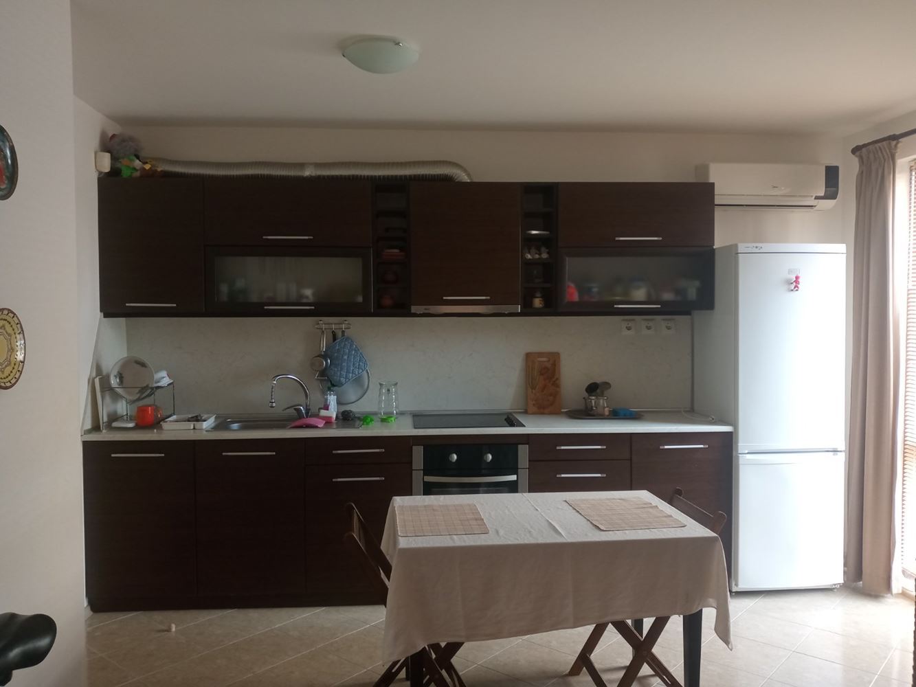 Двухкомнатная квартира в закрытом комплексе недалеко от моря