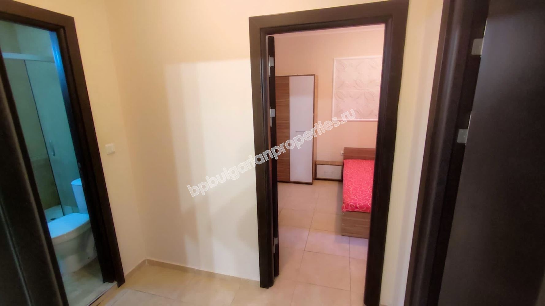 Двуспальный апартамент в закрытом комплексе в 200 м от пляжа