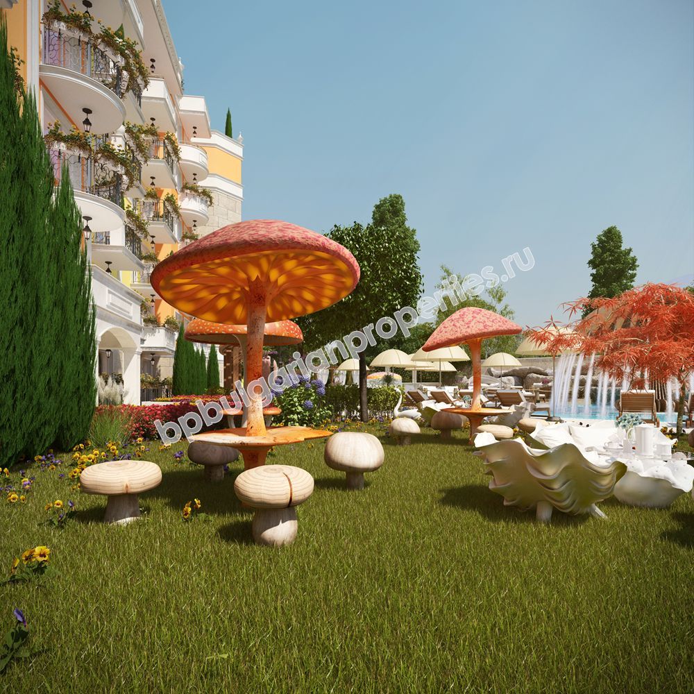 Люксовые квартиры на продажу в курорте Солнечный Берег