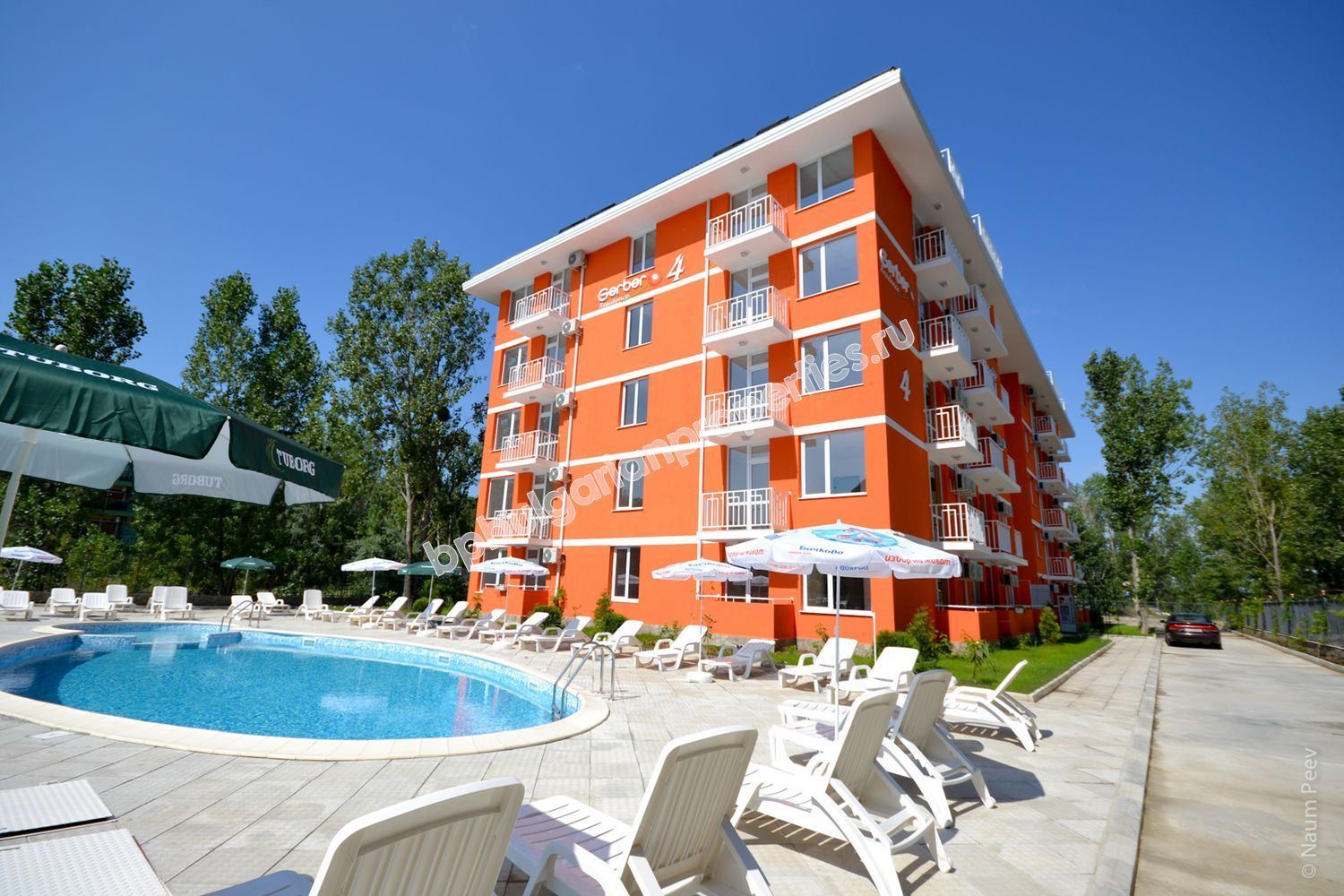 Апартаменты для продажи в курорте Солнечный берег