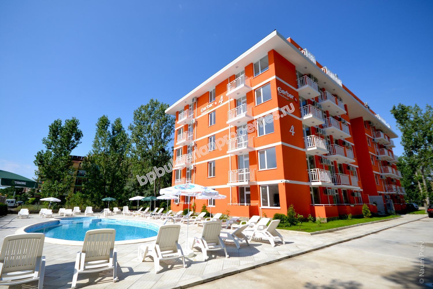 Апартаменты для продажи в курорте Солнечный берег