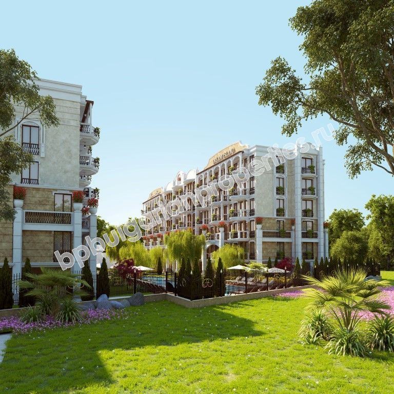 Апартаменты в комплексе закрытого типа на Солнечном Берегу. Апартаменты в комплексе закрытого типа на Солнечном Берегу.