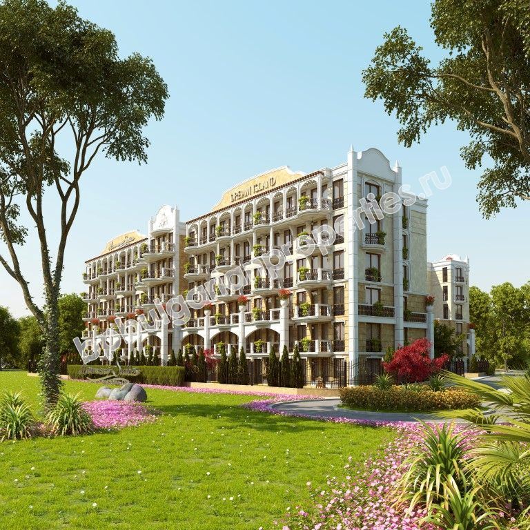 Апартаменты в комплексе закрытого типа на Солнечном Берегу. Апартаменты в комплексе закрытого типа на Солнечном Берегу.