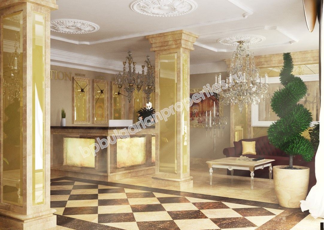 Апартаменты в комплексе закрытого типа на Солнечном Берегу. Апартаменты в комплексе закрытого типа на Солнечном Берегу.