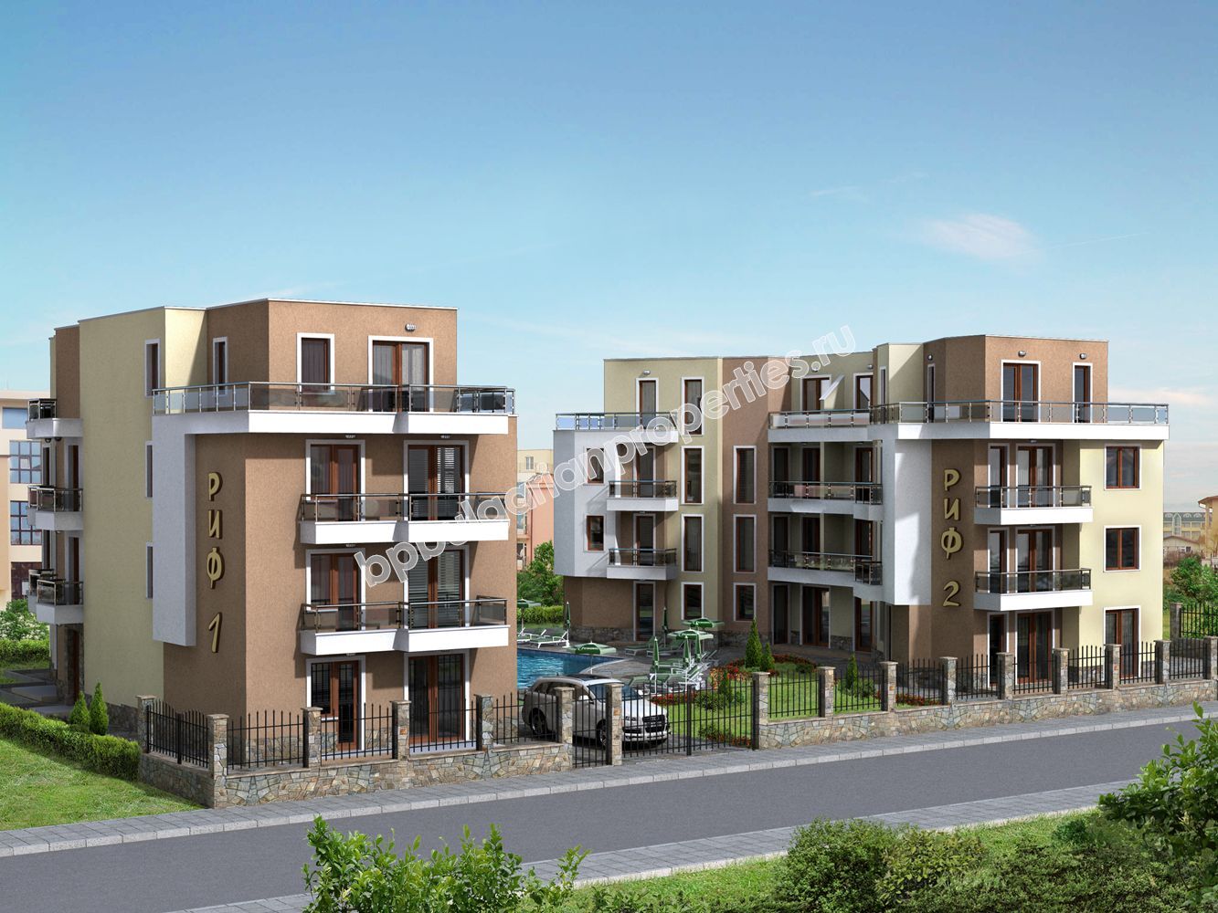 Люксовая односпальная квартира на продажу в курорте Равда