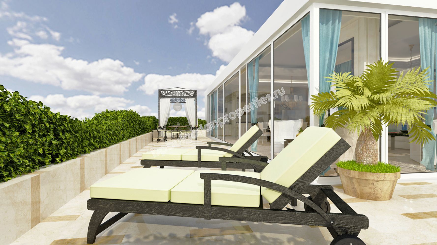 Апартаменты в новой жилой резиденции в городе Бургас, в непосредственной близости к пляжу