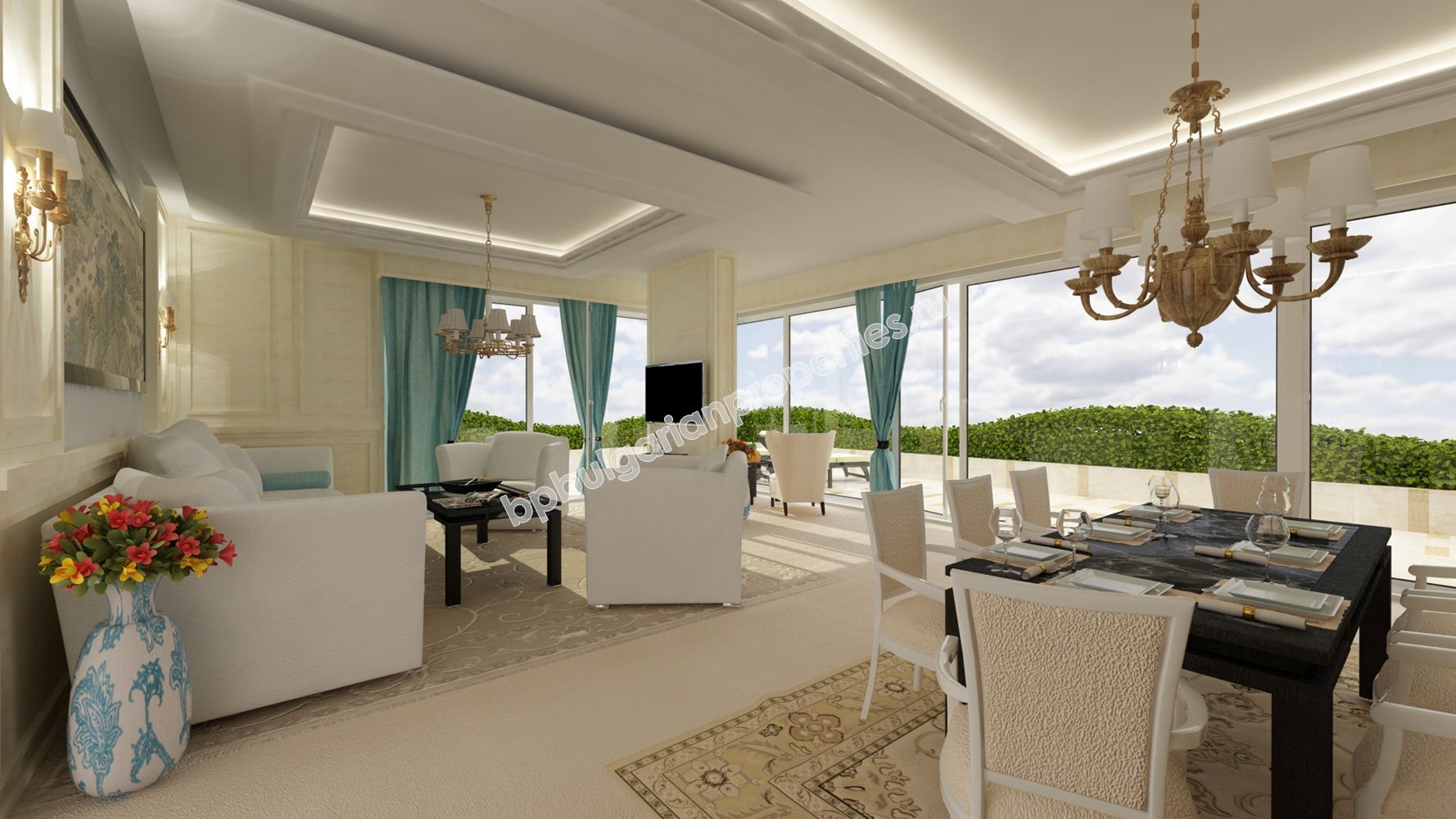 Апартаменты в новой жилой резиденции в городе Бургас, в непосредственной близости к пляжу