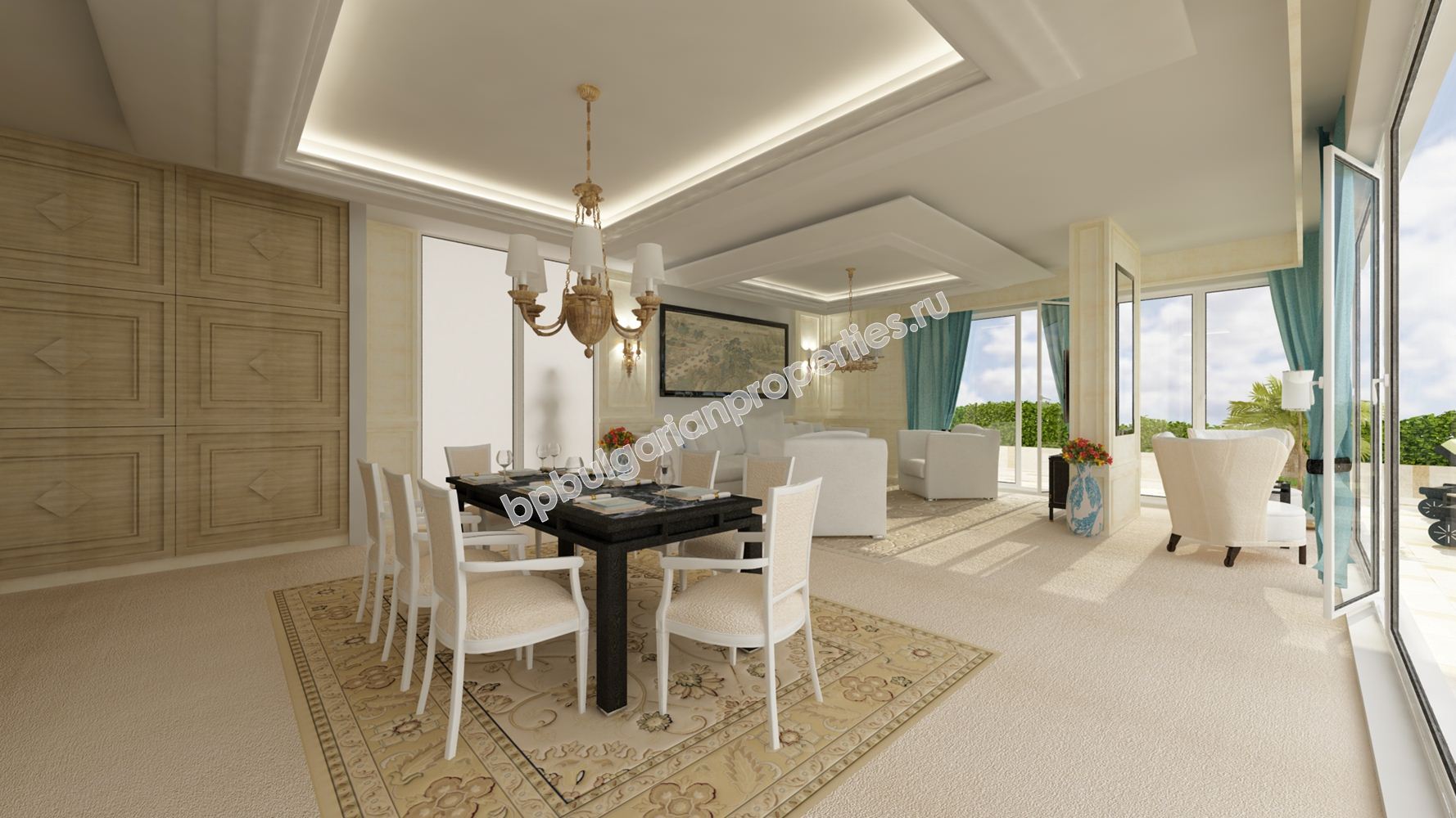 Апартаменты в новой жилой резиденции в городе Бургас, в непосредственной близости к пляжу