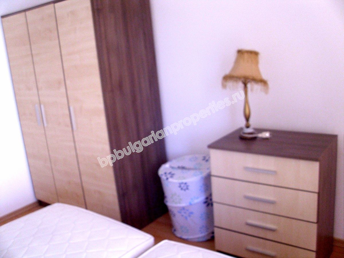 Меблирванная двухкомнатная квартира на продажу в курорте Солнечный Берег